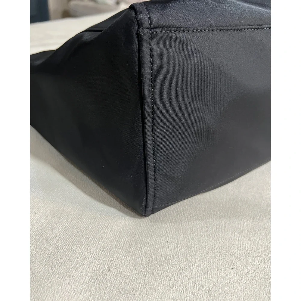 Kate Spade New York Black Nylon Diaper Bag Messenger Shoulder Bag